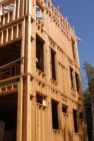 frame wood sheathing interior construction ecohome 2x4 guide