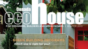 EcoHouse Canada magazine cover