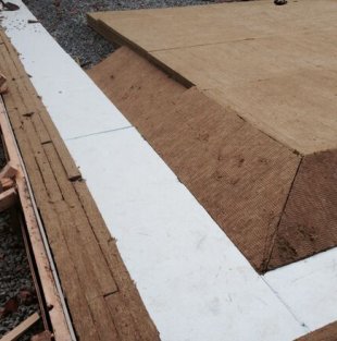 Roxul mineral wool slab on grade insulation