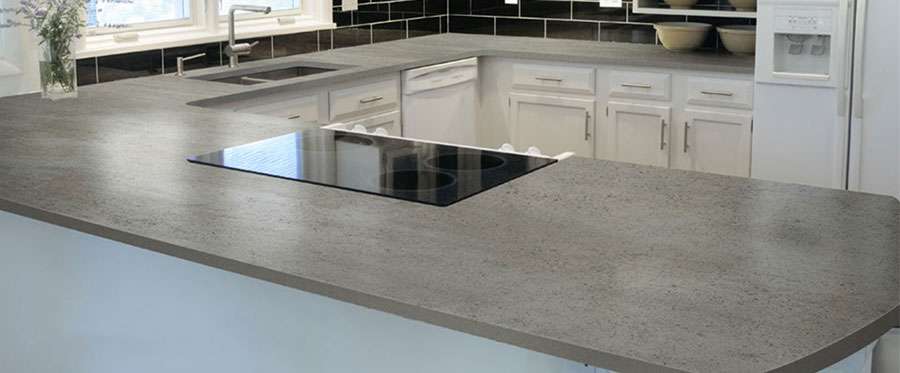Recycled quartz counter top