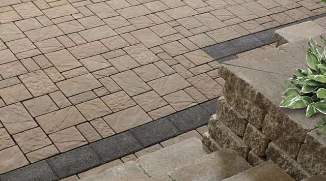 Pavés d'aménagement paysager perméables Hydr'eau Pave