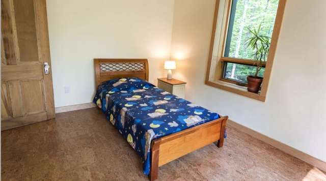 Chambre dans la Maison LEED Platine Edelweiss