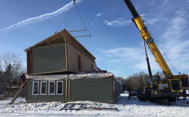 Nouveaux propriétaires de la maison LEED