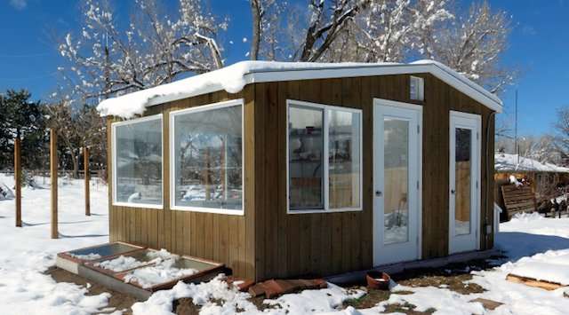 Orient your solar greenhouse to the south