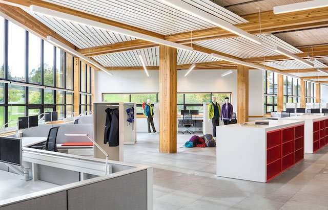 Mountain Equipment Co-op Head Office Passive Solar Lighting