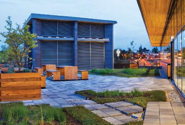 Mountain Equipment Co-op Head Office Staff Roof Garden