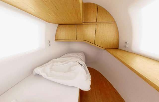 The off-grid Ecocapsule accessory dwelling unit 