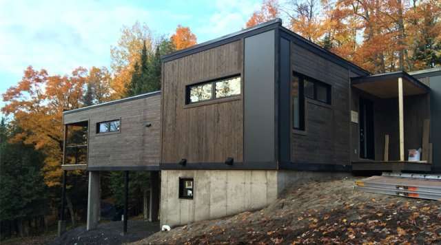 LEED Platinum prefab home 