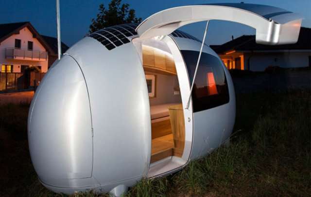 The off-grid Ecocapsule accessory dwelling unit 