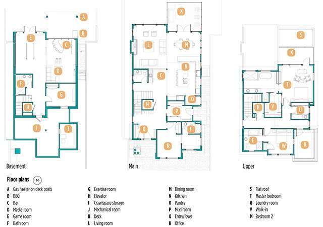 Plan d'étage d'une Maison Zéro Énergie