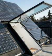 Détail de la construction d'une maison Énergie Nette Zéro