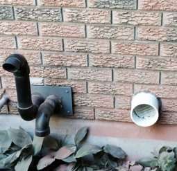 Radon vent