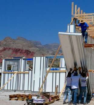 Installation of K-Tect Insulated panels