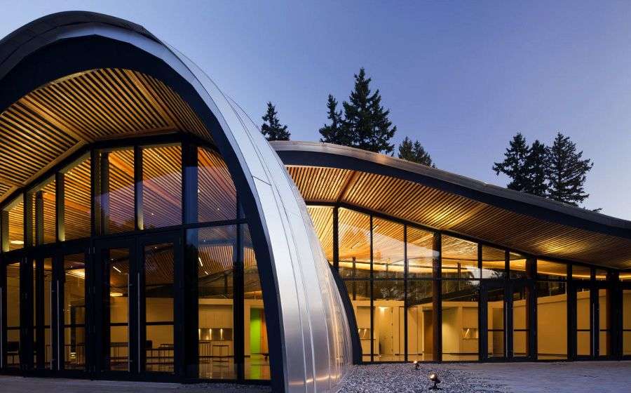 The VanDusen Botanical Garden Visitor Centre via Perkins & Will