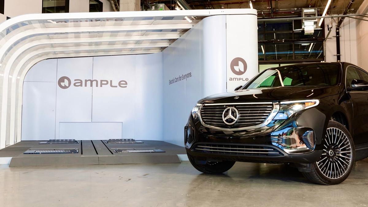Modular EV Battery Swapping Stations by Ample are Launched