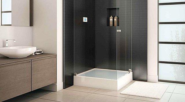 Grey water and heat recovery shower