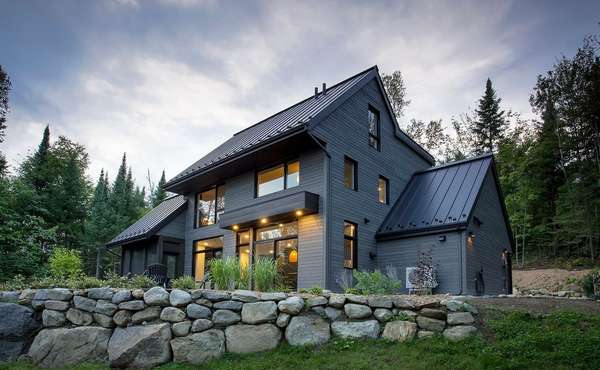 High performance energy efficient home © Ecohabitations Boreale