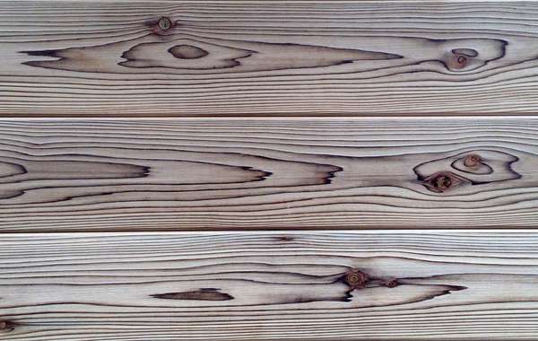 Shou sugi ban carbonized wood siding