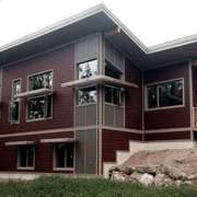 Off-grid LEED Gold house in Low, Quebec