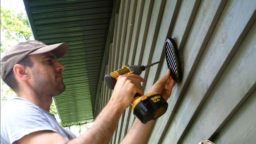 DIY air exchanger installation video