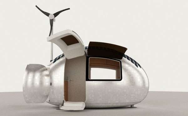 The off-grid Ecocapsule accessory dwelling unit
