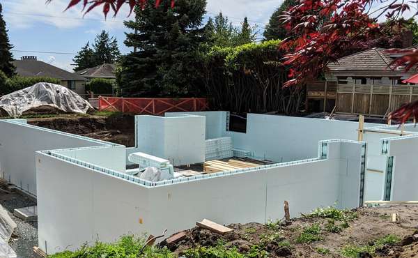 ICF Block Construction - The Definitive History of ICFs from 1932 to 2023 © R j