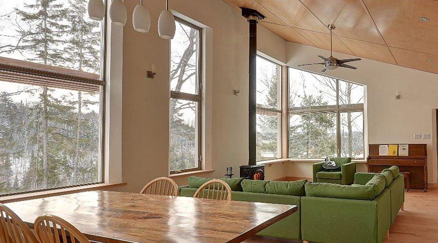Construction d'une maison hors réseau certifiée LEED au Canada Blog