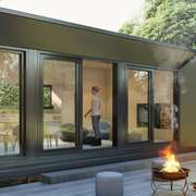 The Affordable Architect-Designed Modern Green prefab 2 Bed kit home