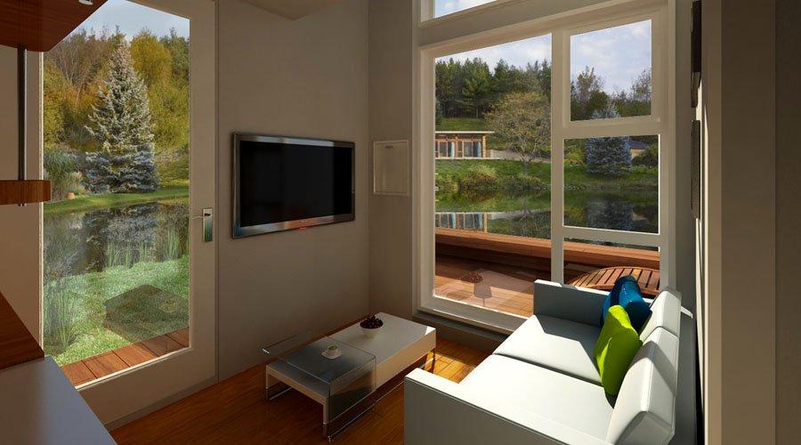A sustainably built, ultra modern and affordable tiny house