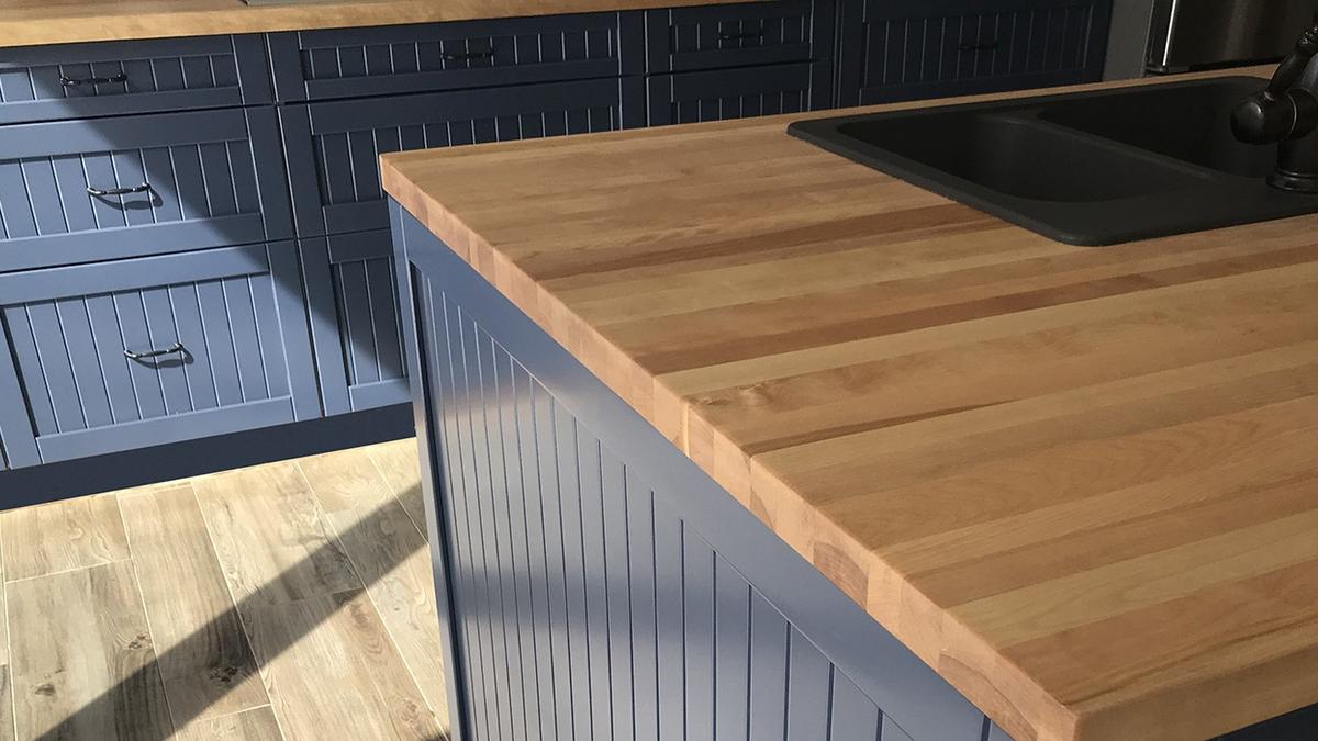 Non-toxic food safe natural wood finishing oil for counters, floors, decks