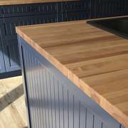 Non-toxic food safe natural wood finishing oil for counters, floors, decks