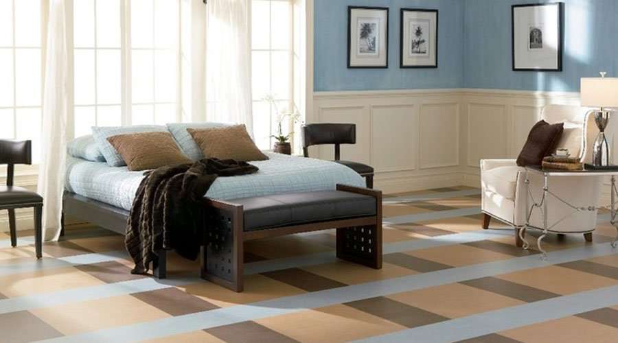 Marmoleum is a non-toxic eco choice for flooring