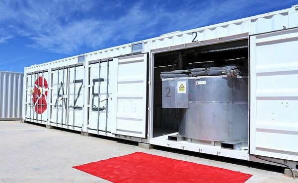 Solar Electricity Generation & Storage with no Batteries, Azelio