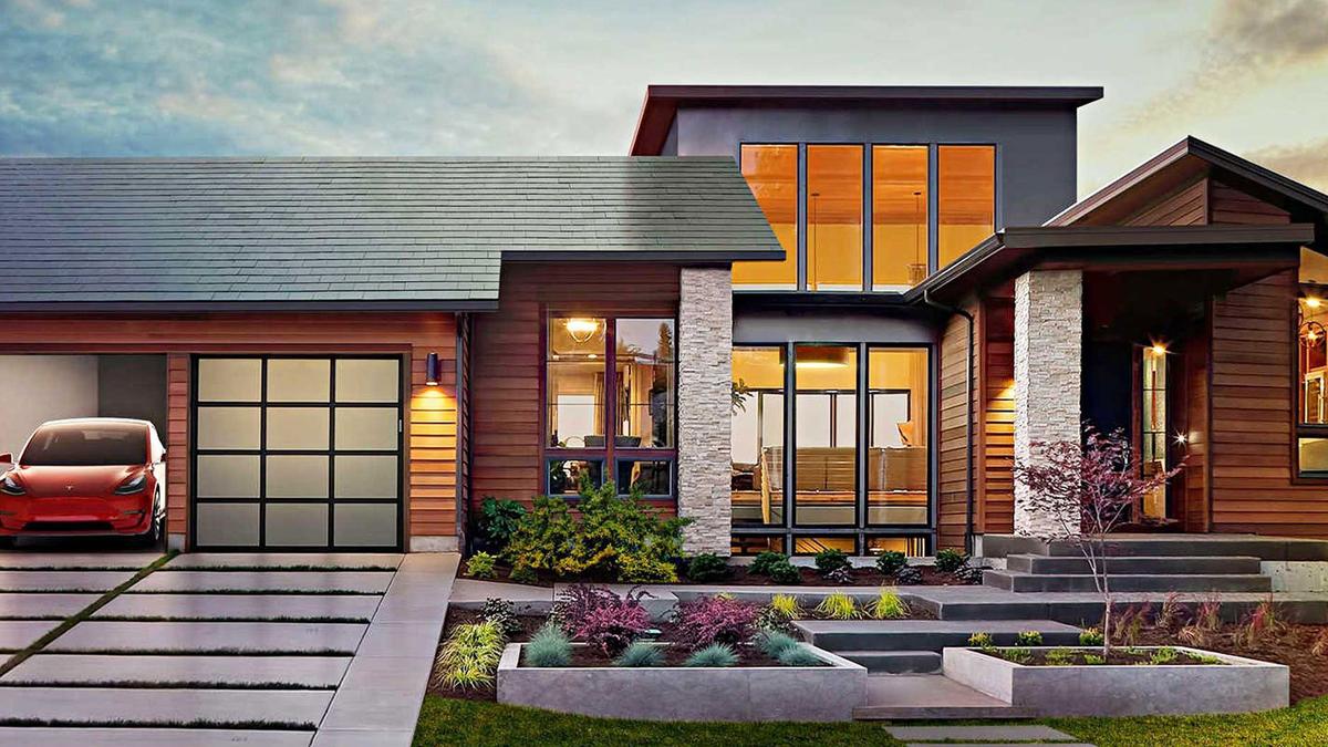 Toit solaire Tesla
