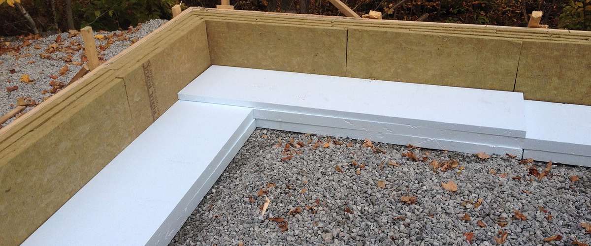 How to Fasten Cement Board Facing to slab on grade insulation