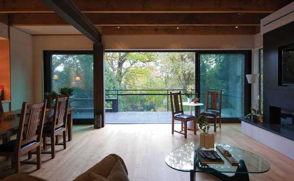 The LEED Platinum infill house in Toronto