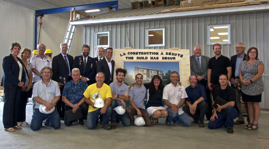 New Frontiers School Board 'Our House' team