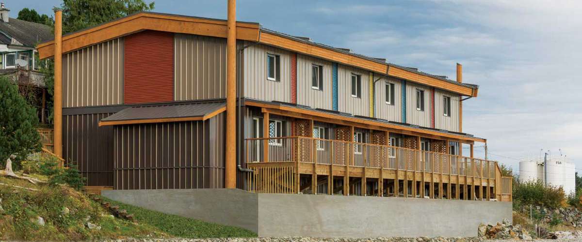 Multi-unit Passive House for Heiltsuk First Nation on Campbell Island,