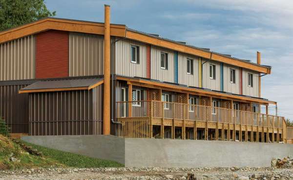 Multi-unit Passive House for Heiltsuk First Nation on Campbell Island,