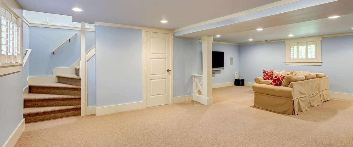 Finished basements can lead to mold and mildew