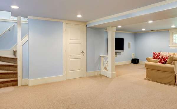 Finished basements can lead to mold and mildew