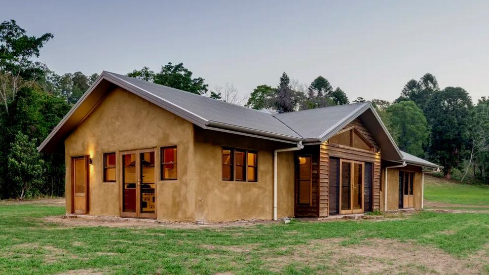 Hempcrete home Image via Ecolibrium Designs