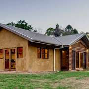 Hempcrete home Image via Ecolibrium Designs