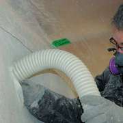 Dense-packed cellulose wall insulation