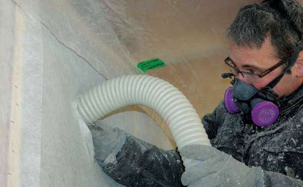 Dense-packed cellulose wall insulation