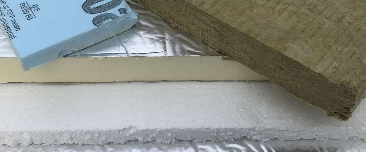The Difference Between Polyiso Eps Xps Foam Insulation Styrofoam Ecohome - How To Install Rigid Foam Insulation On Exterior Block Walls