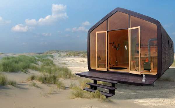The Fiction Factory Wikkelhouse tiny house made of carboard