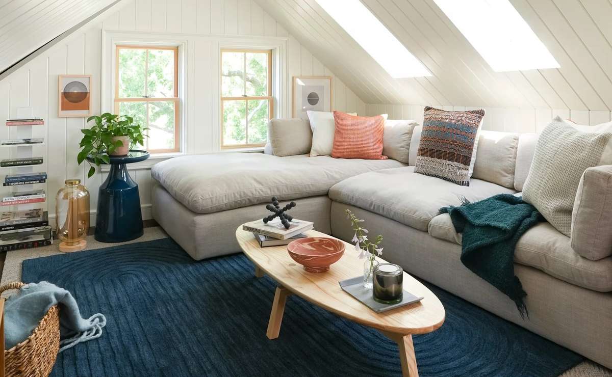 Attic converted into usable living space Image © renovationhusbands.com