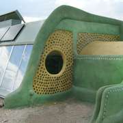 Earthship in Taos, New Mexico, shame they don't work in cold climates