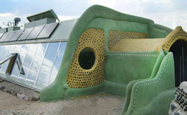 Earthship in Taos, New Mexico, shame they don't work in cold climates